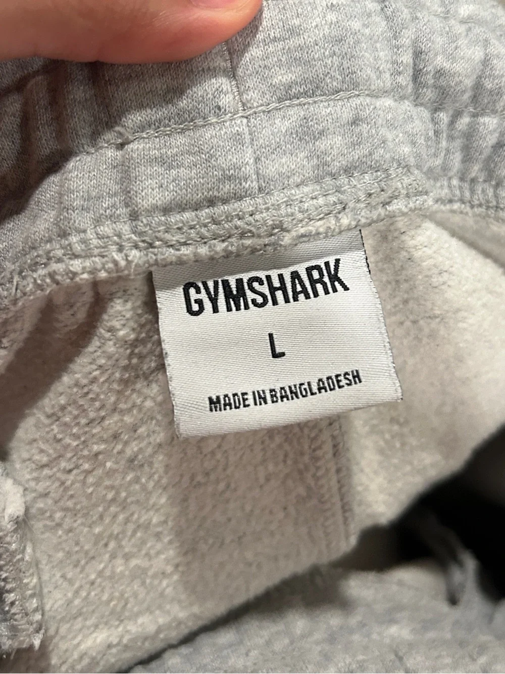 Gymshark Light Grey Men's Jogger Sweatpants (fits like M)